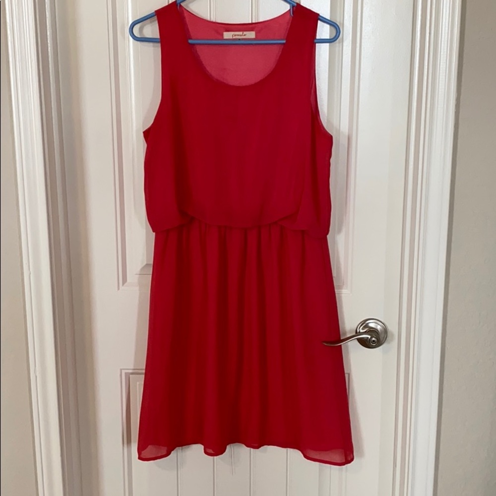 Pomelo coral dress